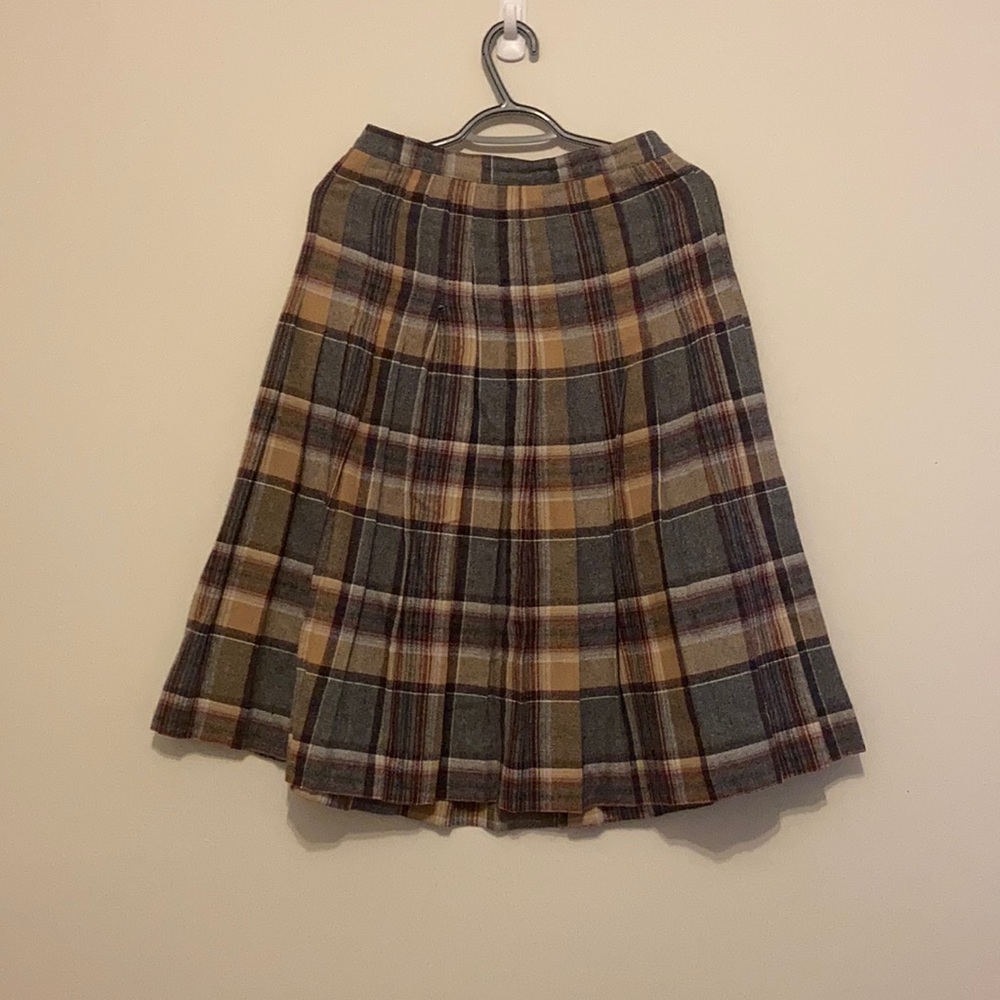 Vintage Pleated Skirt